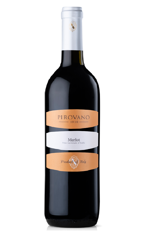 Sticla Pirovano 1910 Merlot 2024 – Vin roșu sec 0,75 l