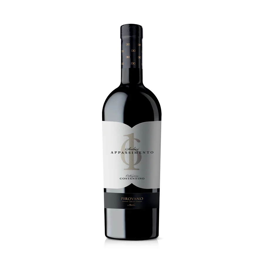 Sticla Pirovano Costantino Sedici Appassimento Salento IGT – Vin roșu demisec 0,75 l